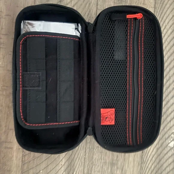 Red and Black Nintendo Switch Carrying Case - Picture 2 of 2